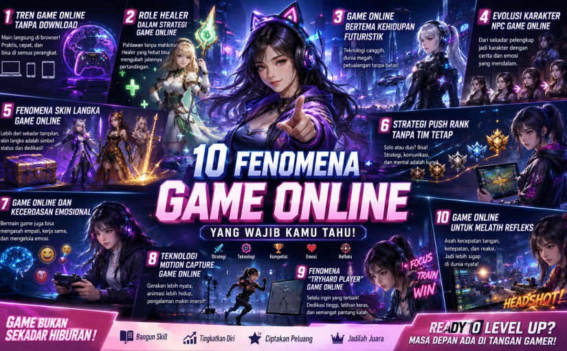 Rahasia Evolusi NPC Game Online dari Kaku Jadi Keren!